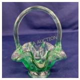6" FENTON CARNIVAL BASKET