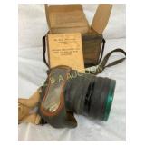 MILITARY ANTI GAS RESPIRATOR W/ ORIG. BOX