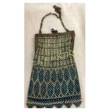 VINTAGE MANDALIAN CO. MESH PURSE 3 1/2X6 1/2