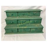 UNUSUAL STEPBACK APATHCARY CAB. 24X12