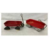 (2) 5" STREAMLINE WAGONS