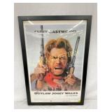 CLINT EASTWOOD "THE OUTLAW JOSEY WALES" POSTER