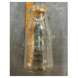 1/2 PINT ASHEVILLE NC MILK BOTTLE GRADE A