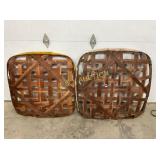 (2) "LIBERTY" TOBACCO BASKETS