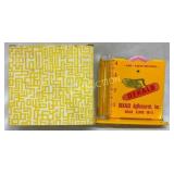 NOS DEKALB RAIN GAUGE W/ ORIG. BOX 4 1/2"