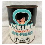 1G. ESKIMO ANTI FREEZE CAN W/ LITTLE GIRL