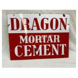 SSP DRAGON MORTAR CEMENT SIGN 24X18
