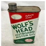 QT. WOLFS HEAD OUTBOARD CAN