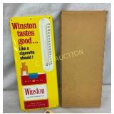 EMB. WINSTON OLD STOCK THERM. W/ BOX 6X13 1/2