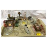 LOT OF SEVERAL VINTAGE CANDY CONTAINERS