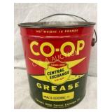 10LB CO-OP CENTRAL EXCHANGE GREASE CAN