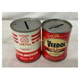 (2) QT BANKS CITIES SERVICE, VEEDOL