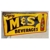 SST EMB. M&S DRINK SIGN 36X18