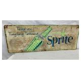 SST SPRITE SELF FRAMED SIGN 32X12