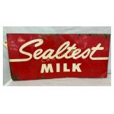SST SEALTEST MILK SIGN 30X14