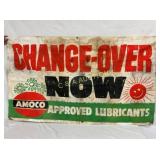 AMOCO CHANGE OVER BANNER 60X35