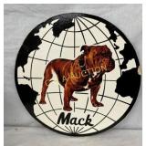 DS MASONITE MACK TRUCK DEALER SIGN 20 1/2"