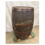 EARLY WOODEN BARREL 50+GALLONS