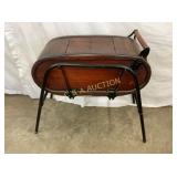 EARLY WOODEN CRADDLE BUTTER CHURN 30X28