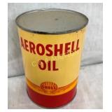 1QT AEROSHELL OIL CAN