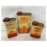 (3) SHELL CANS, PINE HOUSEHOLD, 10OZ RADIATOR STOP