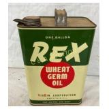 1G. REX WHEAT GERM OIL CAN
