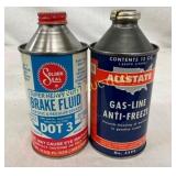 (2) 12OZ CONE TOPS ALLSTATE,SOLDER SEAL