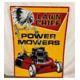 LAWN CHIEF DEALER SIGN 48X65 NICE GRAPHICS
