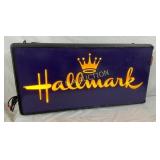 LIGHTUP HALMARK CAN SIGN 36X18