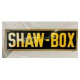 SSP SHAW-BOX SIGN 60X18