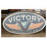 CONVEX VICTORY MOTORCYCLES CAN SIGN