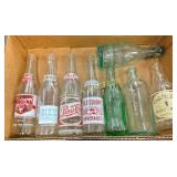 LOT SODA BOTTLE, PEPSI,OLD COLONY,DIXIE,ETC