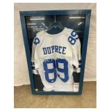 JSA AUTHENTICATION DUPREE JERSEY SIGNED 24X36