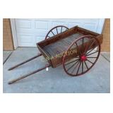 VINTAGE PEDDLERS PUSH CART 32X51