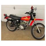 ALL ORIG. 1978 HONDA XL 125 MOTORCYCLE