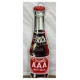 DIECUT TRIPLE AAA BOTTLE SIGN 12X45 CONTEMPORARY