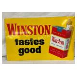 SST WINSTON CIGARETTE SIGN 22X14
