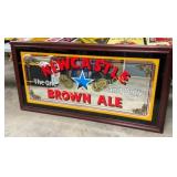 MIRRORED NEWCASTLE BROWN ALE SIGN 63X32