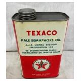 QT TEXACO PALE SEMAPHORE OIL