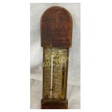 SHARP BROS. WOODEN THERMOMETER 4X12