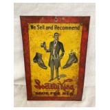 SOCIETY KING SHOES FOR MEN SIGN 9X13