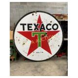 6FT. DSP TEXACO STATION SIGN