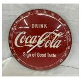 12" COKE THERM. SIGN OF GOOD TASTE