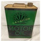 2G. EASTERN STATES MOTOR OIL CAN
