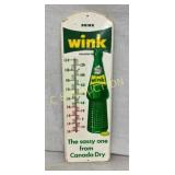 WINK THERMOMETER W/ BOTTLE GRAPHICS 9X27
