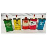 (5) 4OZ SEARS OILERS