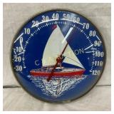 12" SAILBOAT THERMOMETER