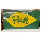 NOS SST POWELL TOBACCO BARN SIGN 48X25