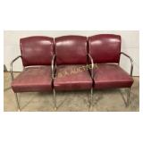 5FT. SECTIONAL MID CENTURY BARBER SHOP CHAIR