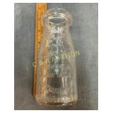 TA DENNIS DAIRY 1/2PINT BOTTLE ALBEMARLE NC